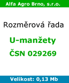 Rozmrov ada - U-manety SN 029269
